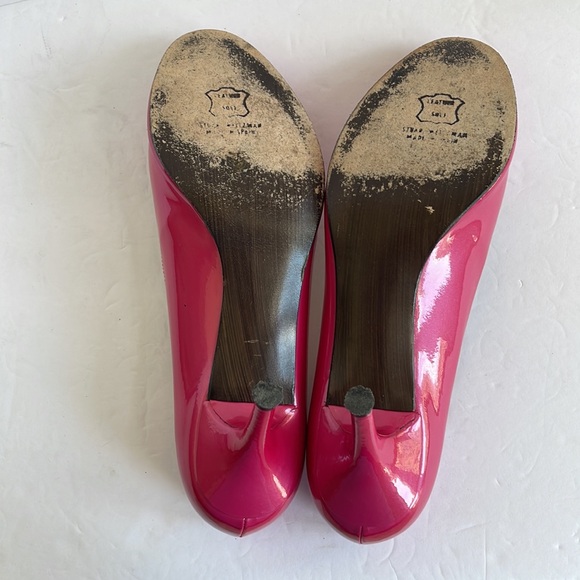 Stuart Weiztman 8.5 heels Patent Pink pumps - Picture 8 of 12